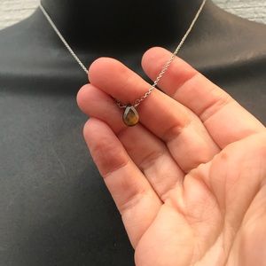 Lia Sophia topaz necklace